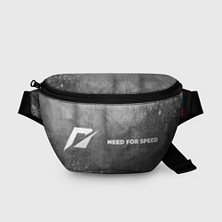 Поясная сумка Need for Speed - grey gradient по-горизонтали, цвет: 3D-принт