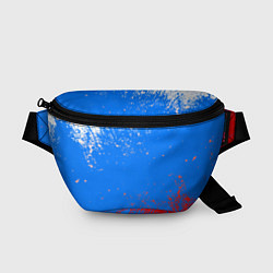 Поясная сумка Патриот - флаг, цвет: 3D-принт