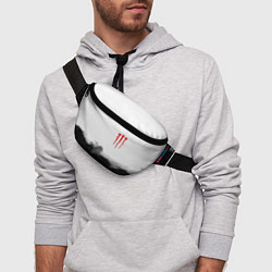 Поясная сумка Monster energy splash smoke, цвет: 3D-принт — фото 2