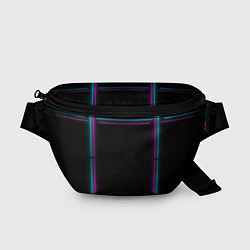 Поясная сумка Neon pink light blue, цвет: 3D-принт