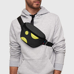 Поясная сумка Лава лампа макро баланс абстракция с монохромом, цвет: 3D-принт — фото 2