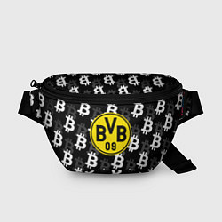 Поясная сумка Borussia биткоин паттерн, цвет: 3D-принт