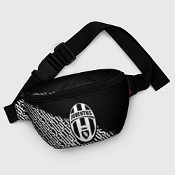 Поясная сумка Ювентус надписи лого, цвет: 3D-принт — фото 2