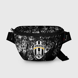 Поясная сумка Ювентус текстура руки краски