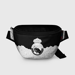 Поясная сумка Реал Мадрид лого ночь текстура