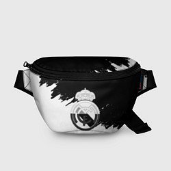 Поясная сумка Реал Мадрид краски белые штрихи