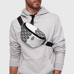 Поясная сумка Ювентус паттерн люди, цвет: 3D-принт — фото 2