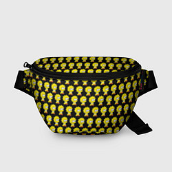 Поясная сумка Лиза Симпсон: узор, цвет: 3D-принт