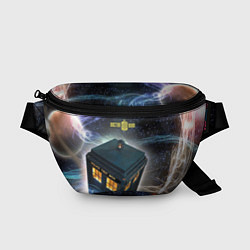 Поясная сумка Police Box, цвет: 3D-принт