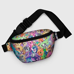 Поясная сумка My Little Pony, цвет: 3D-принт — фото 2