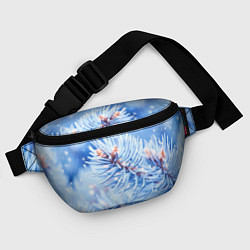 Поясная сумка Снежные иголки, цвет: 3D-принт — фото 2