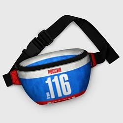 Поясная сумка Russia: from 116, цвет: 3D-принт — фото 2