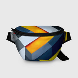 Поясная сумка Геометрия, цвет: 3D-принт