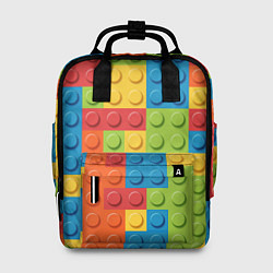 Женский рюкзак Лего конструктор