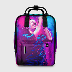 Рюкзак женский Chester Bennington: Colors, цвет: 3D-принт