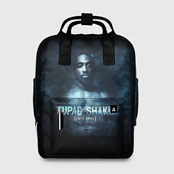 Рюкзак женский Tupac Shakur 1971-1996, цвет: 3D-принт