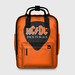 Рюкзак женский ACDC, цвет: 3D-принт