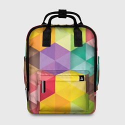 Женский рюкзак Цветные зонтики