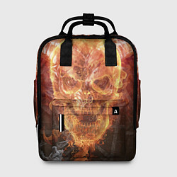 Рюкзак женский Дьявол, цвет: 3D-принт