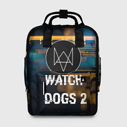 Рюкзак женский Watch Dogs 2: Tech Scheme, цвет: 3D-принт