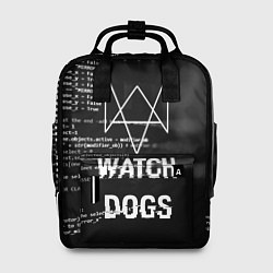 Рюкзак женский Watch Dogs: Hacker, цвет: 3D-принт