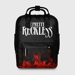 Рюкзак женский The Pretty Reckless: Red Flame, цвет: 3D-принт