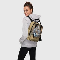 Рюкзак женский Песчаный лев, цвет: 3D-принт — фото 2