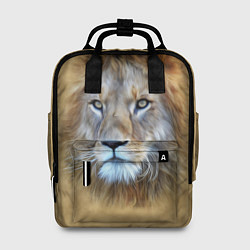 Рюкзак женский Песчаный лев, цвет: 3D-принт