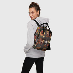 Рюкзак женский Шашлычное раздолье, цвет: 3D-принт — фото 2