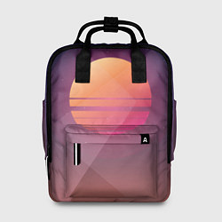 Рюкзак женский Retro Sunrise, цвет: 3D-принт