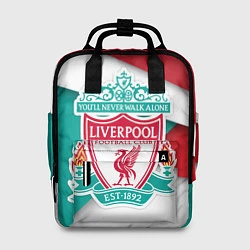 Рюкзак женский FC Liverpool, цвет: 3D-принт