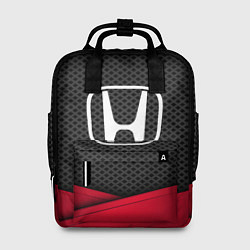 Рюкзак женский Honda: Grey Carbon, цвет: 3D-принт