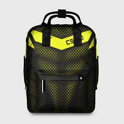 Женский рюкзак CS:GO Yellow Carbon