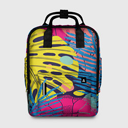 Рюкзак женский Тропическая мода, цвет: 3D-принт