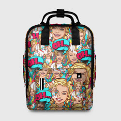Рюкзак женский Pop art, цвет: 3D-принт