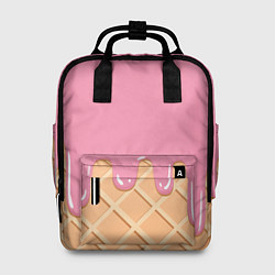 Женский рюкзак Розовое мороженное