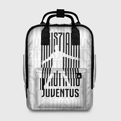 Рюкзак женский Cris7iano Juventus, цвет: 3D-принт