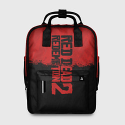 Рюкзак женский RDD 2: Red & Black, цвет: 3D-принт