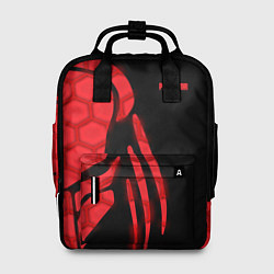 Рюкзак женский Predator: Red Light, цвет: 3D-принт