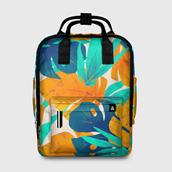 Рюкзак женский Лазурные тропики, цвет: 3D-принт