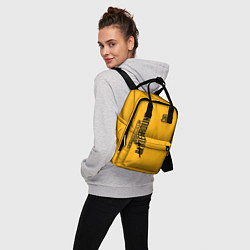 Рюкзак женский PUBG: Yellow Fashion, цвет: 3D-принт — фото 2