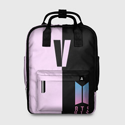Рюкзак женский BTS V, цвет: 3D-принт