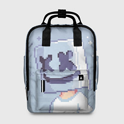 Рюкзак женский Marshmello Pixel, цвет: 3D-принт