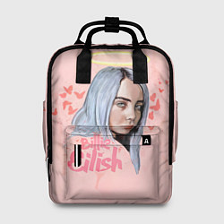 Рюкзак женский Billie Eilish, цвет: 3D-принт