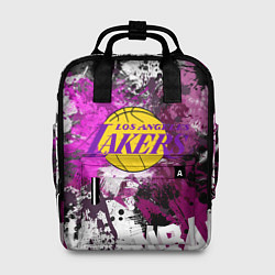 Рюкзак женский Лос-Анджелес Лейкерс, Los Angeles Lakers, цвет: 3D-принт