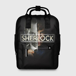 Рюкзак женский Sherlock, цвет: 3D-принт