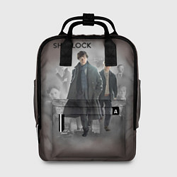 Рюкзак женский Sherlock, цвет: 3D-принт