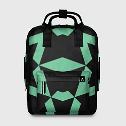 Женский рюкзак Abstract zigzag pattern