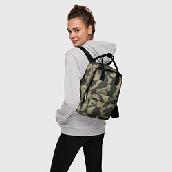 Рюкзак женский Военный раскрас, цвет: 3D-принт — фото 2