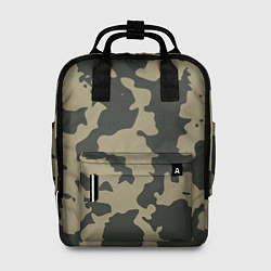 Рюкзак женский Военный раскрас, цвет: 3D-принт
